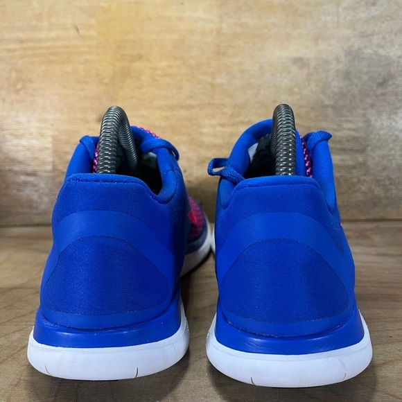 Nike Free 4.0 COLORFUL Womens Size 9 Running Shoes Sneakers Hyper Cobalt - Picture 5 of 12